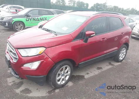 2018 Ford Ecosport Se z USA, uszkodzony, nr VIN MAJ3P1TE9JC228221